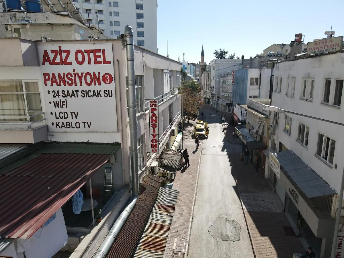 Отель Aziz Pansiyon 3 Анталья